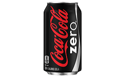 Cola zero blik